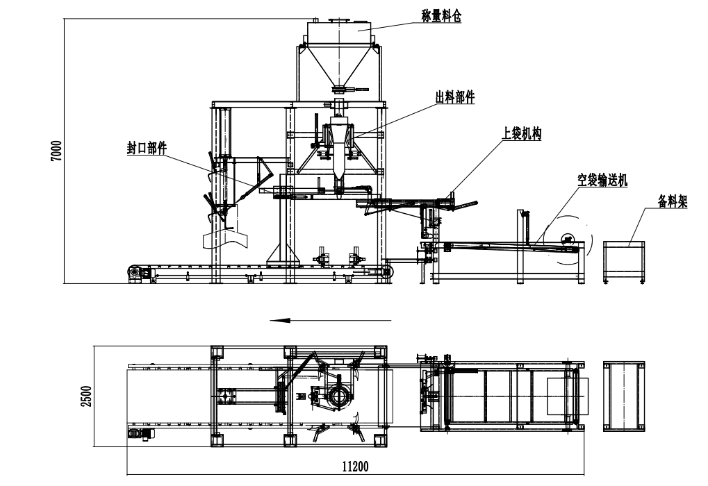 全自動(dòng)噸袋包裝秤，全自動(dòng)噸袋包裝機(jī)，全自動(dòng)大袋包裝秤